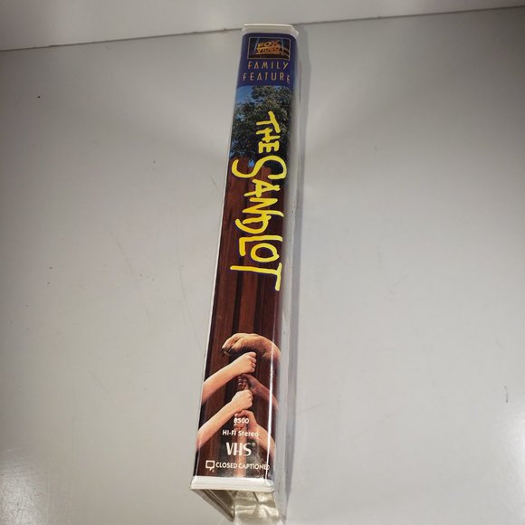 The Sand Lot VHS Tape Clam Shell Cover with a few cracks Classic Movie - Picture 3 of 5